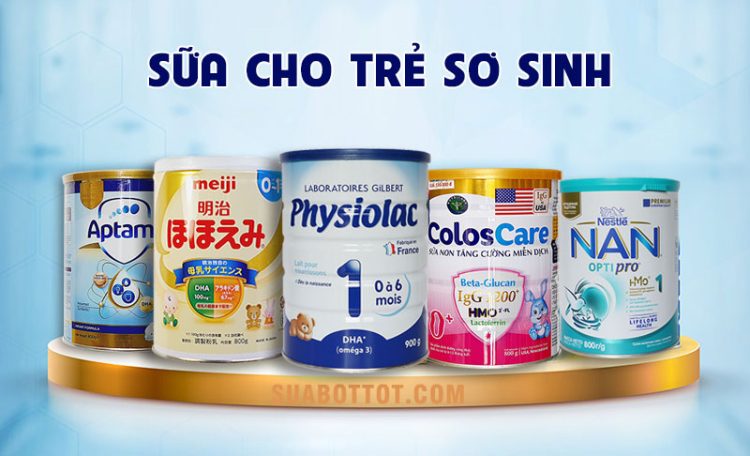 Sữa cho trẻ sơ sinh dạng thanh, dạng nước, dạng bột: Nên chọn loại nào?