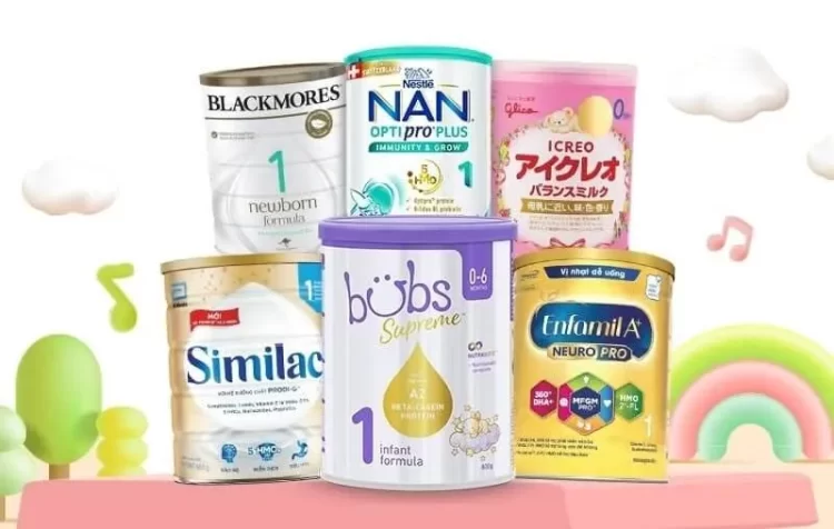 Top 5 sữa cho trẻ sơ sinh được nhiều mẹ tin dùng tại Việt Nam