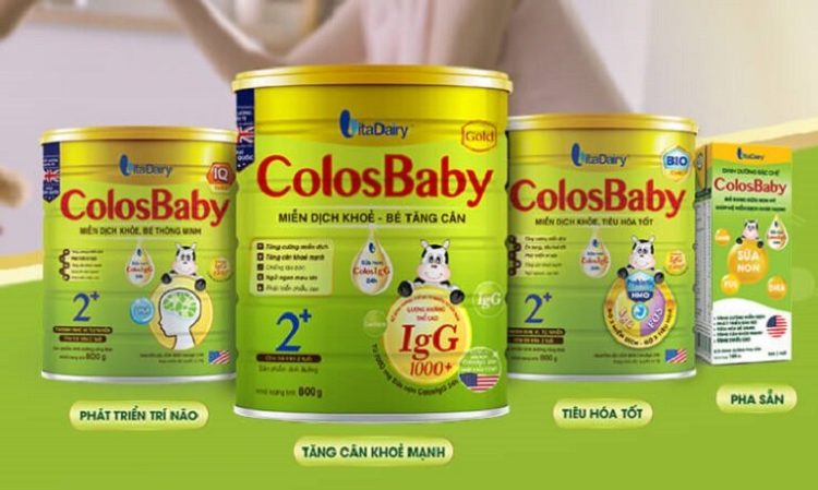 Đánh giá ưu nhược điểm sữa NAN và Colosbaby chi tiết từ A–Z 3 Tổng quan về sữa Colosbaby