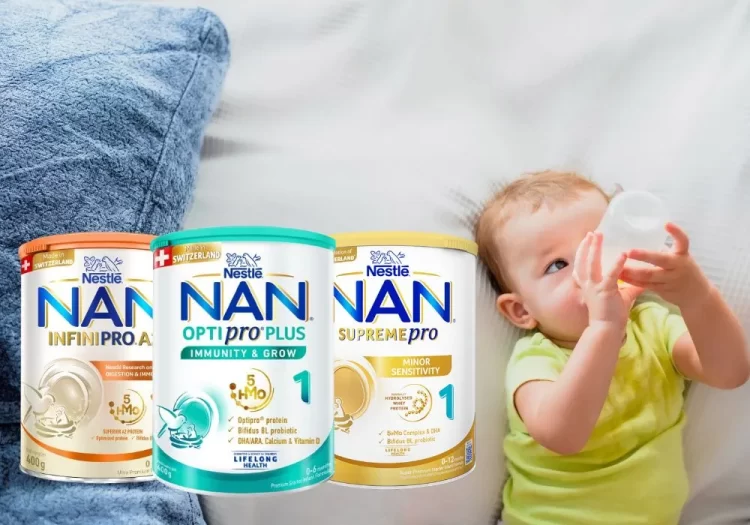 Các dòng sữa chủ lực của Nestlé