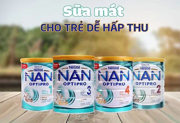 Sữa NAN 1 có mấy loại và loại nào mát nhất cho bé cơ địa nóng trong?