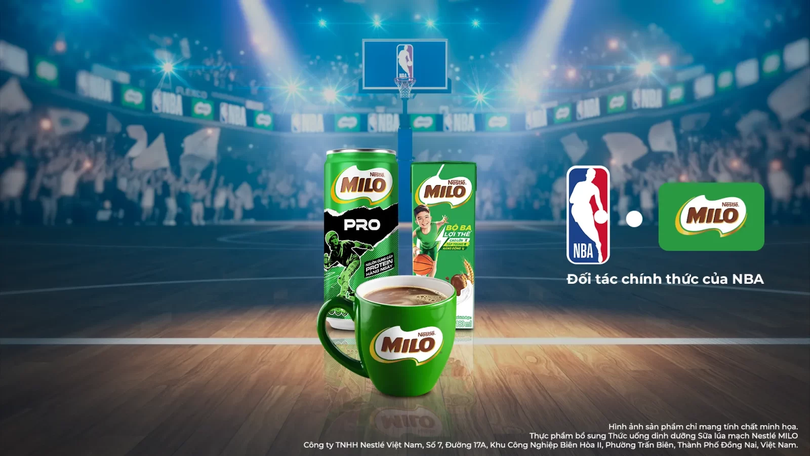 Nestlé cùng NBA hợp tác toàn cầu, tiếp lửa đam mê bóng rổ và lối sống năng động cho giới trẻ